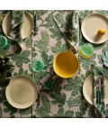 Bonnie and Neil | Table Runner | Fig Green